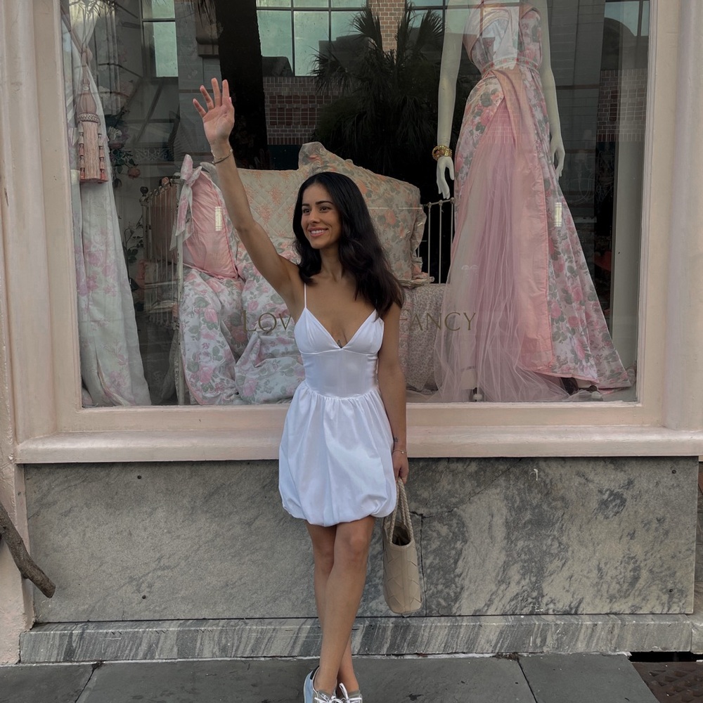 Zara White Mini Dress